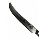 DDR BBQ Supply Spaceman Knives Interstellar butcher scimitar with a 45-layer Damascus steel curved blade