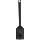 DDR BBQ Supply Napoleon griddle scraper with a long black heat-resistant handle and ergonomic grip for cleaning.