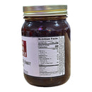 DDR BBQ Supply Honey Habanero BBQ Sauce – 16 oz comes in a glass jar with a gold lid. The label highlights its signature sweet heat flavor, while the nutrition facts panel displays calories and other details.