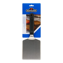 DDR BBQ Supply Napoleon stainless steel griddle burger spatula with a wide blade and black heat-resistant handle