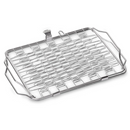 DDR BBQ Supply Napoleon flexible stainless steel grill basket for delicate foods with integrated handles
