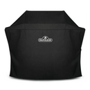 DDR BBQ Supply black Napoleon Freestyle grill cover with white logo, designed for 365 and 425 gas grill models.
