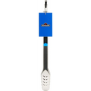 DDR BBQ Supply Napoleon Essential Series stainless steel grilling tongs with grooved ends and ergonomic handle.