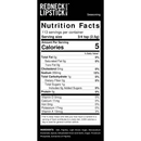 DDR BBQ Supply Redneck Lipstick seasoning nutrition facts label showing ingredients and daily values