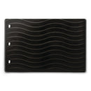 DDR BBQ Supply Napoleon reversible cast iron griddle with wavy ridges and grease drainage holes for Rogue grills