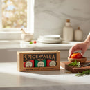 DDR BBQ Supply Spicewalla Mediterranean Collection 3 Pack: Modena Balsamic Rub, Herbs de Provence, Amore Italian Seasoning in colorful tins.