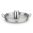 DDR BBQ Supply stainless steel Napoleon PRO chicken infusion roaster with wok base and flavor cone for grilling
