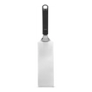 DDR BBQ Supply Napoleon griddle spatula with a stainless steel blade and black heat-resistant ergonomic handle
