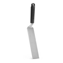 DDR BBQ Supply Napoleon stainless steel griddle spatula with a 3-sided beveled edge and ergonomic heat-resistant handle