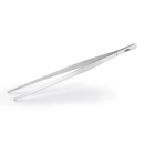 DDR BBQ Supply stainless steel Napoleon grilling pincer tongs with fine serrated tips for precision food handling