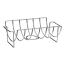 DDR BBQ Supply Napoleon 3-in-1 stainless steel roasting and rib rack for versatile grilling and smoking.