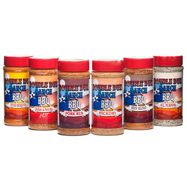 DDR BBQ Rubs 6 Pack