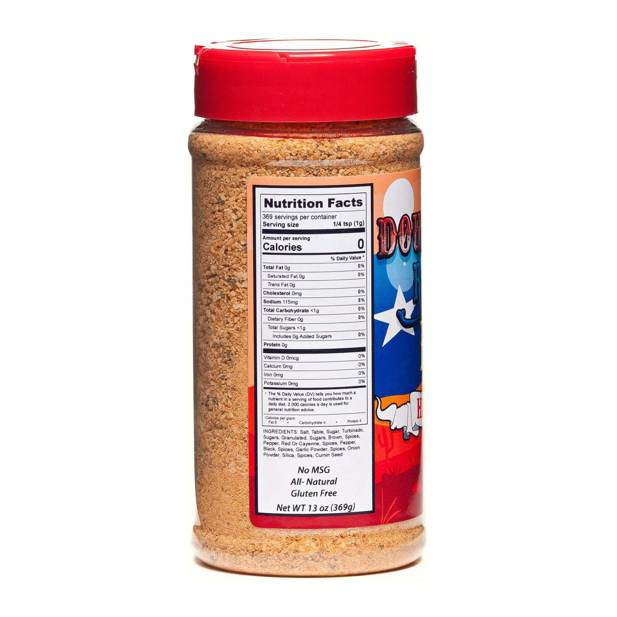 Dave's Rub A Dub Dub Happy Habanero Seasoning Low Sodium 5 thumbnail image