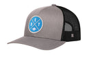 Show your Detroit football pride with the Haka Hat Detroit Trucker Hat. This black mesh snapback features a blue circular DET football logo on the front, combining comfort and sporty flair for fans. The stylish Haka Hat Black DET X Football Snapback is a must-have accessory for any Detroit supporter.