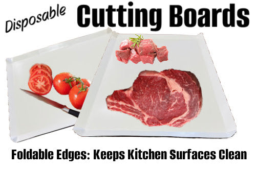  18" x 24" 30 Count Butcher BBQ Disposable Cutting Boards for BBQ, Catering, and Kitchen Prep