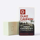 duke cannon high country hand soap with birchwood and tonka scent inspired by rugged outdoor trails