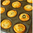 Old School Brand Jalapeño Cornbread Mix – Non-GMO stone-ground cornmeal with real jalapeños, gluten-free, yields 12–14 servings