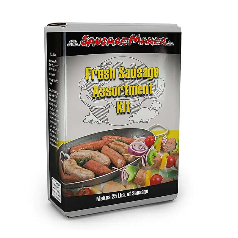 Fresh 5 Flavor Sausage Assortment Kit Makes 25 lbs.