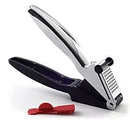 Garlic Press & Slicer with Cleaner – dual-function garlic tool at DDR BBQ Supply