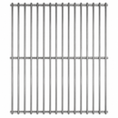 Rectangular stainless steel GMG Peak Replacement Grill Grate – Stainless Steel Cooking Grate with vertical bars and a horizontal support beam.