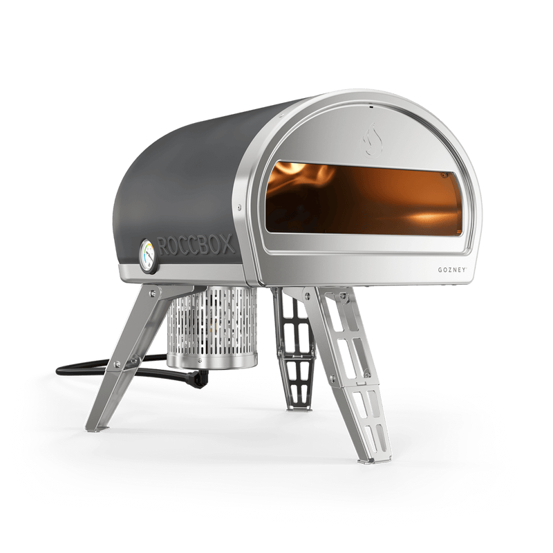 Gozney Roccbox portable pizza oven – 950°F restaurant-grade stone-floor oven available at DDR BBQ Supply