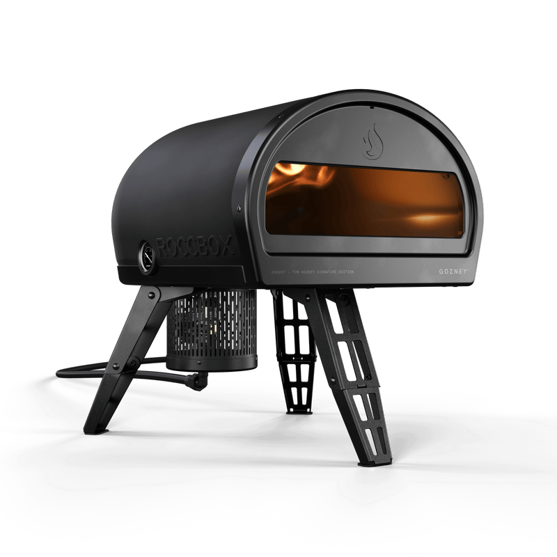 Gozney Roccbox portable pizza oven – 950°F restaurant-grade stone-floor oven available at DDR BBQ Supply