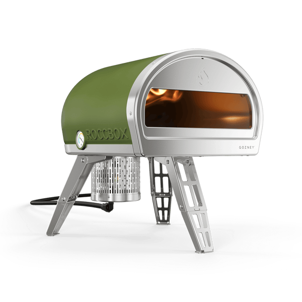 Gozney Roccbox portable pizza oven – 950°F restaurant-grade stone-floor oven available at DDR BBQ Supply