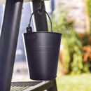 Grill drip pan bucket with 15 disposable liners for mess-free BBQ cleanup from DDR BBQ Supply