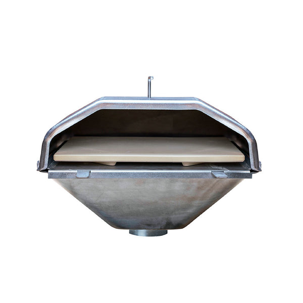 Green Mountain Grill Pizza Oven accessory for Trek pellet grill. 