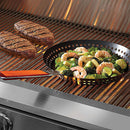 Mr. Bar-B-Q® Deluxe Grilling Skillet with removable handle – perfect for vegetables and seafood on the grill at DDR BBQ Supply