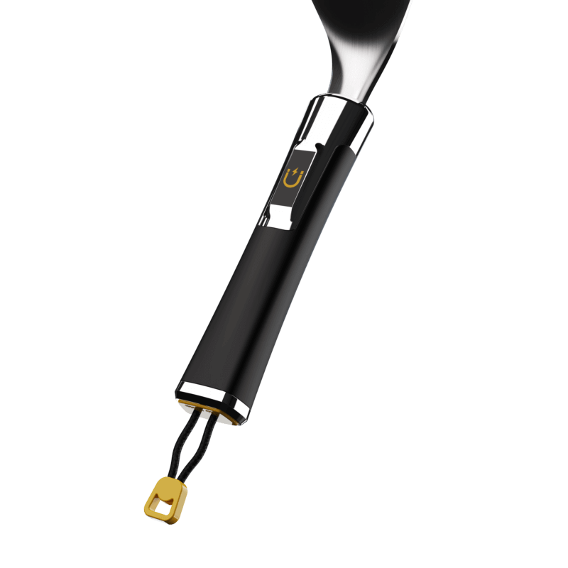 Halo Elite Stir-Fry Griddle Kit with stainless steel scoop spatulas, 27oz squeeze bottle, and magnetic handle backs for griddle cooking