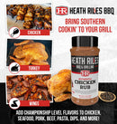 Heath Riles Chicken Rub - BBQ Poultry Seasoning for Grilled, Smoked, or Fried Chicken