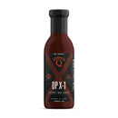 Kosmos Q OP X-1 BBQ Sauce from DDR BBQ Supply – sweet, smoky, and mildly spicy BBQ sauce for ribs, chicken, pork, and more