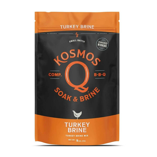 Kosmos Q Turkey Brine from DDR BBQ Supply – flavorful poultry brine mix for juicy turkey, chicken, and more