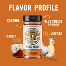 Kosmos Q Buffalo Wing Seasoning gives you classic buffalo flavor without the mess perfect for wings, tenders, fries, popcorn, and veggies. 