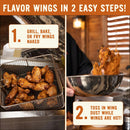 Kosmos Q Buffalo Wing Seasoning gives you classic buffalo flavor without the mess perfect for wings, tenders, fries, popcorn, and veggies. 