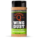 Kosmos Q Chili Lime Wing Seasoning from DDR BBQ Supply – zesty lime and chili spice dry wing dust for wings, chicken, shrimp, and more