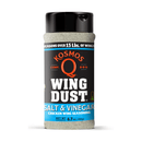 Kosmos Q Salt and Vinegar Wing Seasoning from DDR BBQ Supply – tangy sea salt and vinegar flavor for wings, fries, chips, and popcorn