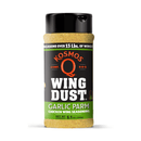 Kosmos Q Garlic Parm Wing Seasoning from DDR BBQ Supply – garlic, parmesan, and pepper blend for wings, fries, veggies, and popcorn