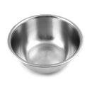 Large stainless steel mixing bowl for bbq and grilling food preparation