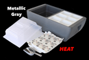 Dubler HEAT Flameless Chafer and Cooler™ | Metallic Gray | DDR BBQ Supply