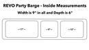 REVO Party Barge Cooler™ | Metallic Gray | DDR BBQ Supply