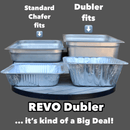Dubler HEAT Flameless Chafer and Cooler™ | Deep Black | DDR BBQ Supply
