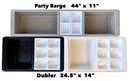 Dubler Party Cooler™ | Greige Mist | DDR BBQ Supply