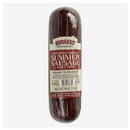 DDR BBQ Supply Burgers Smokehouse 1 lb beef and pork summer sausage in vacuum-sealed packaging