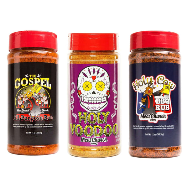 Meat Church BBQ Rubs & Brines Ultimate Flavor for the Best BBQ!