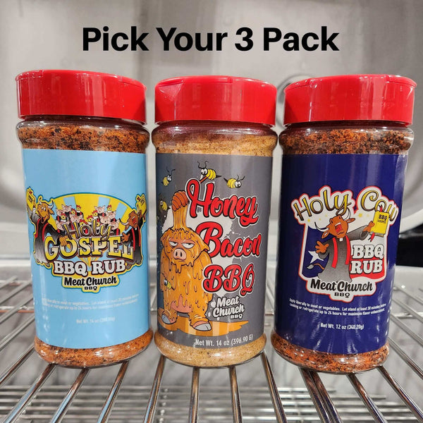 Meat Church Pick Your 3 Pack Meat Church