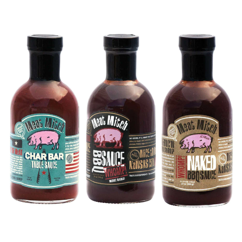 Meat Mitch Barbecue Sauce 3 Pack Meat Mitch