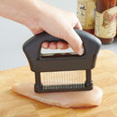 16-Blade Meat Tenderizer – stainless steel kitchen tool for juicier, faster-cooking meat from DDR BBQ Supply