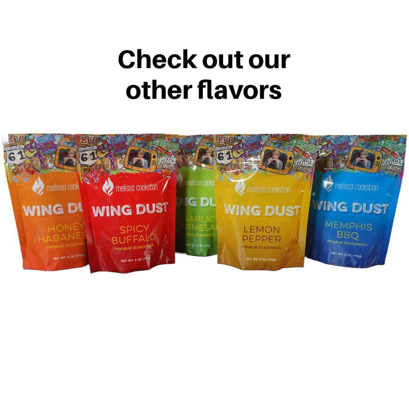 Melissa Cookston Memphis BBQ Chicken Wing Flavor Dust